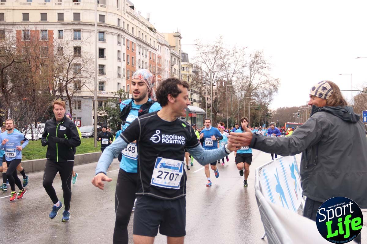 Carrera Bomberos-Hospital San Rafael: fotos del paso por el km2