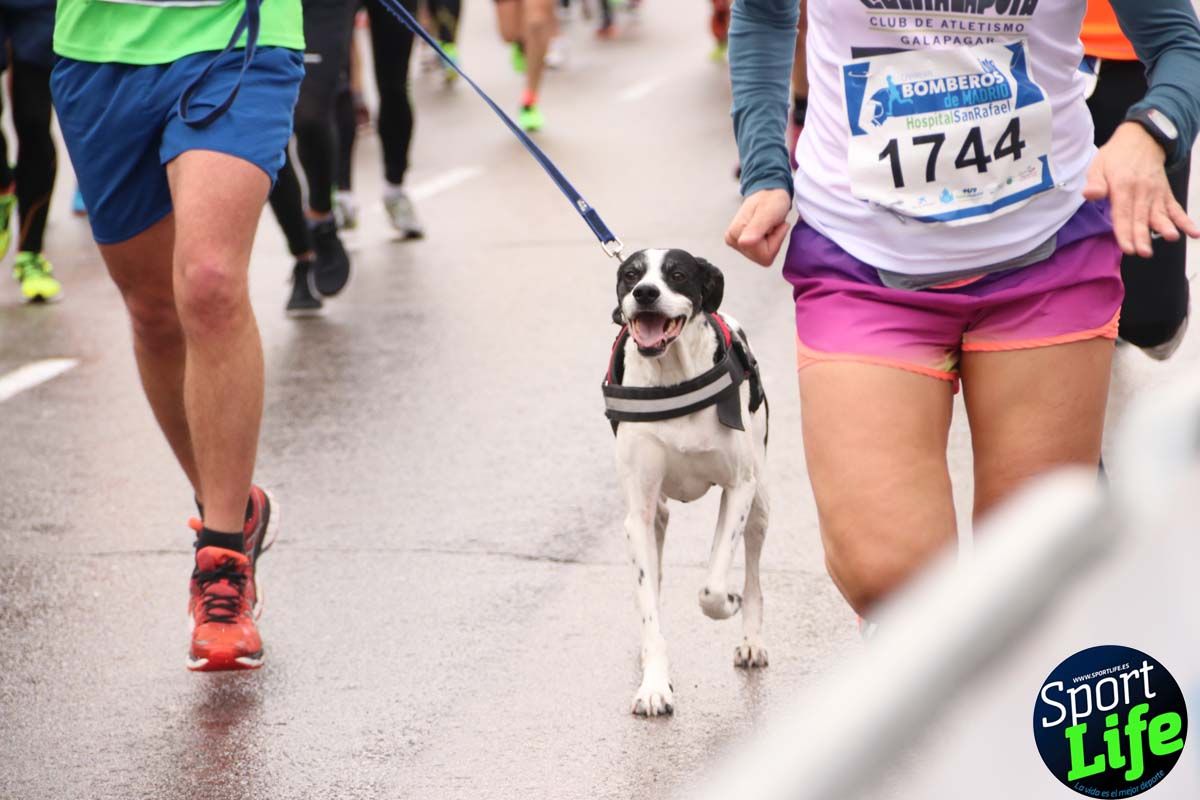 Carrera Bomberos-Hospital San Rafael: fotos del paso por el km2