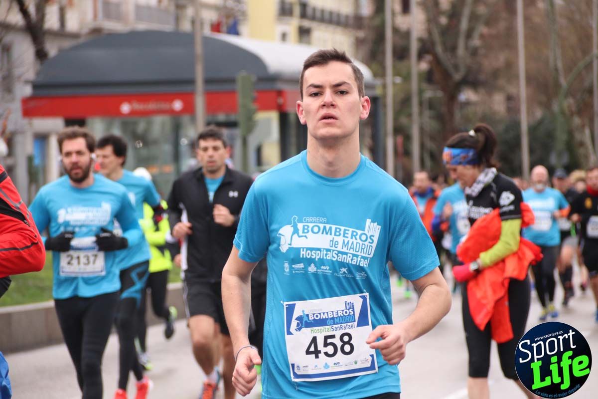 Carrera Bomberos-Hospital San Rafael: fotos del paso por el km2