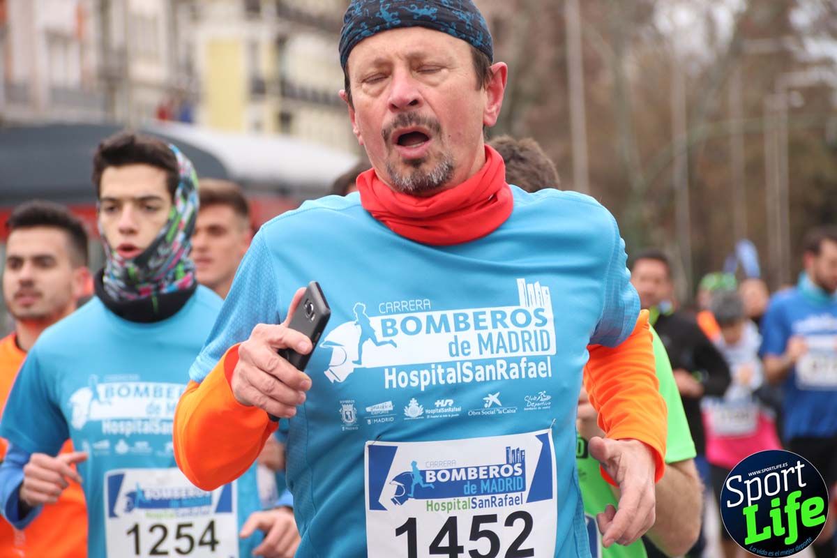 Carrera Bomberos-Hospital San Rafael: fotos del paso por el km2
