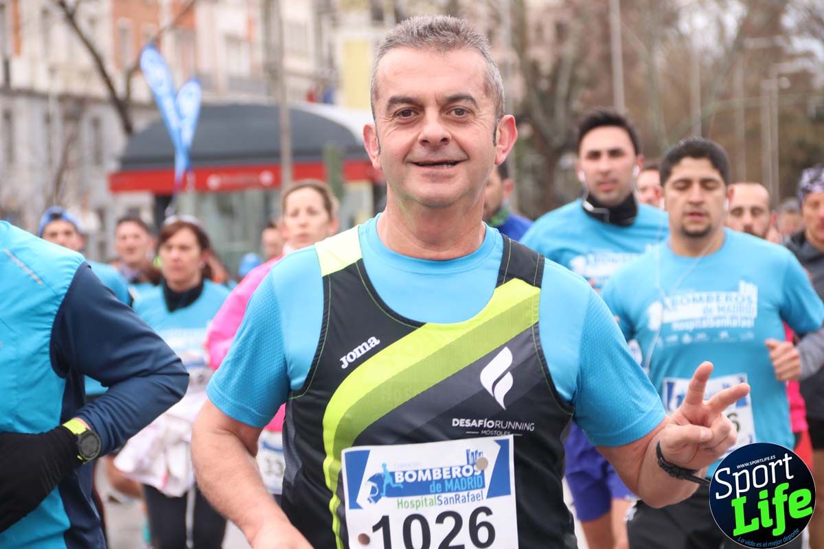 Carrera Bomberos-Hospital San Rafael: fotos del paso por el km2