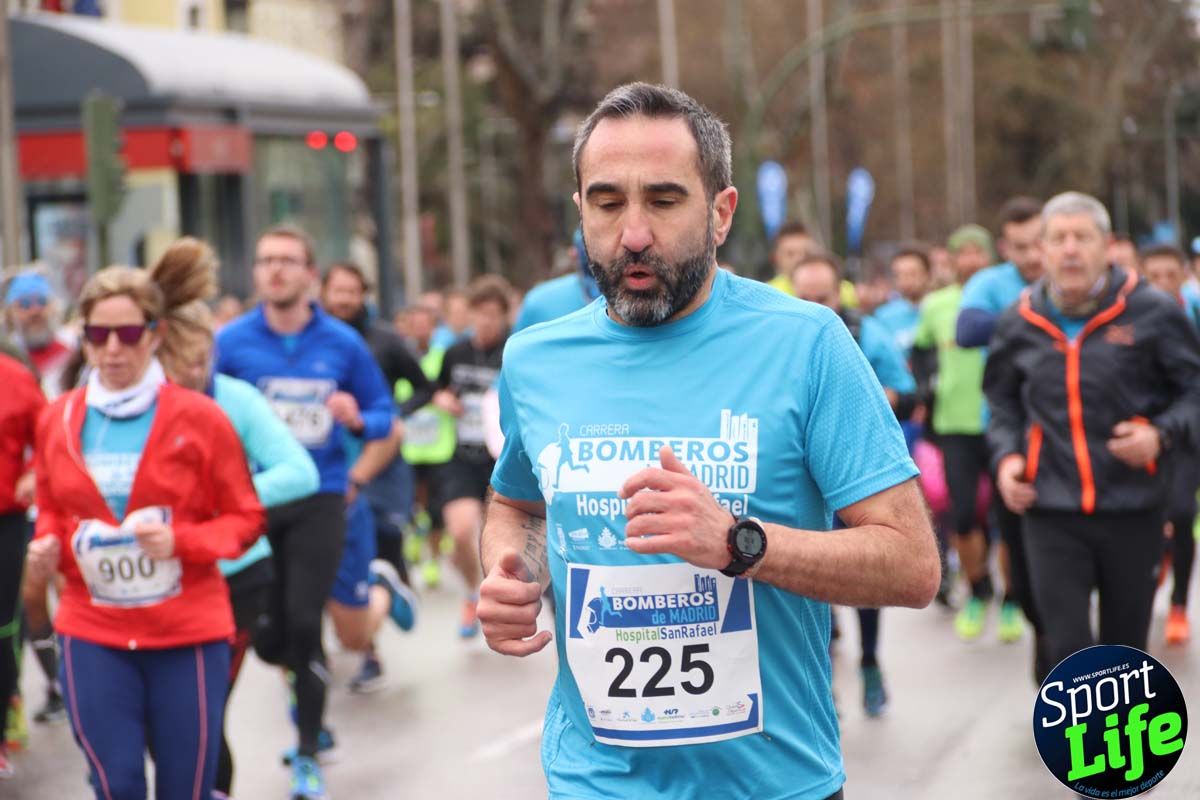 Carrera Bomberos-Hospital San Rafael: fotos del paso por el km2