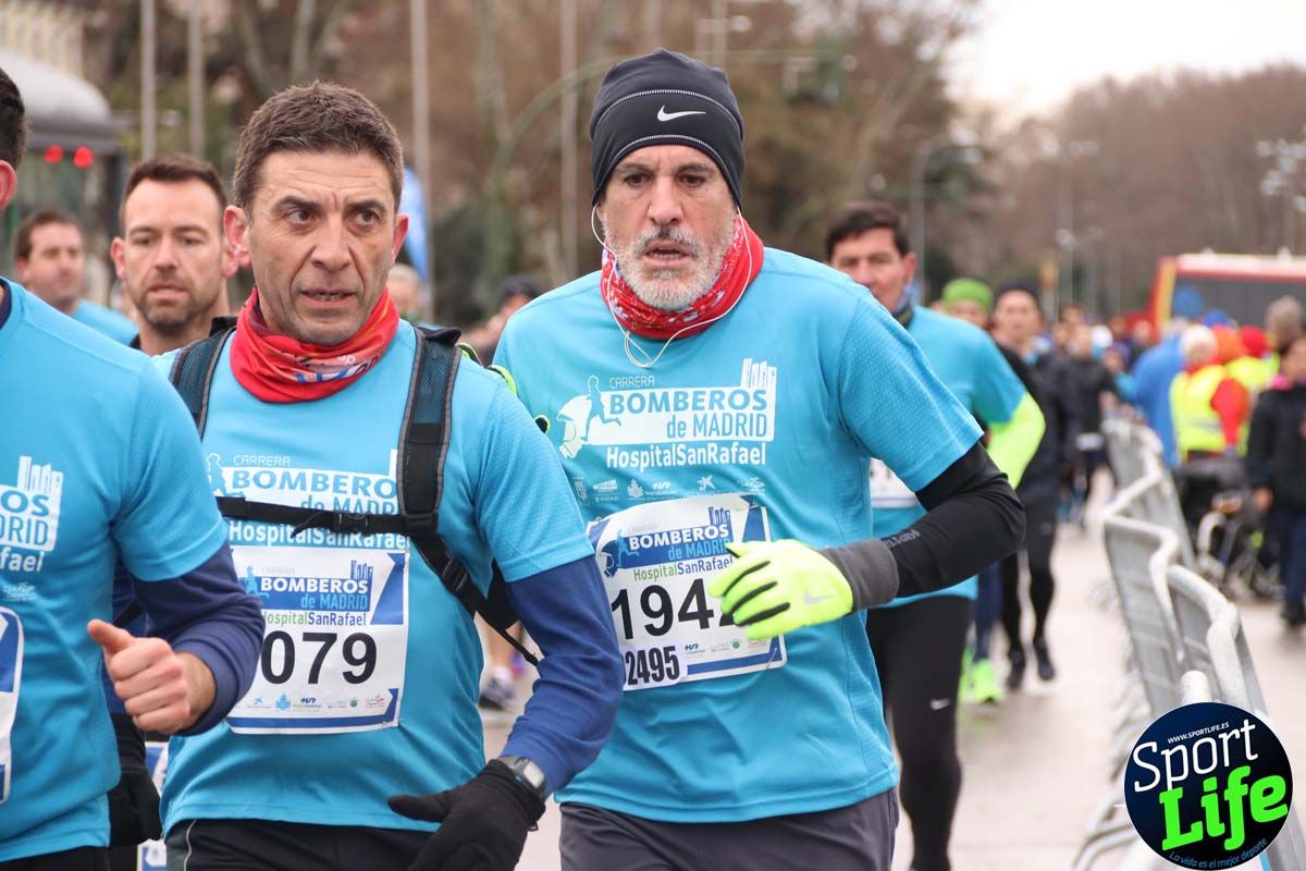 Carrera Bomberos-Hospital San Rafael: fotos del paso por el km2