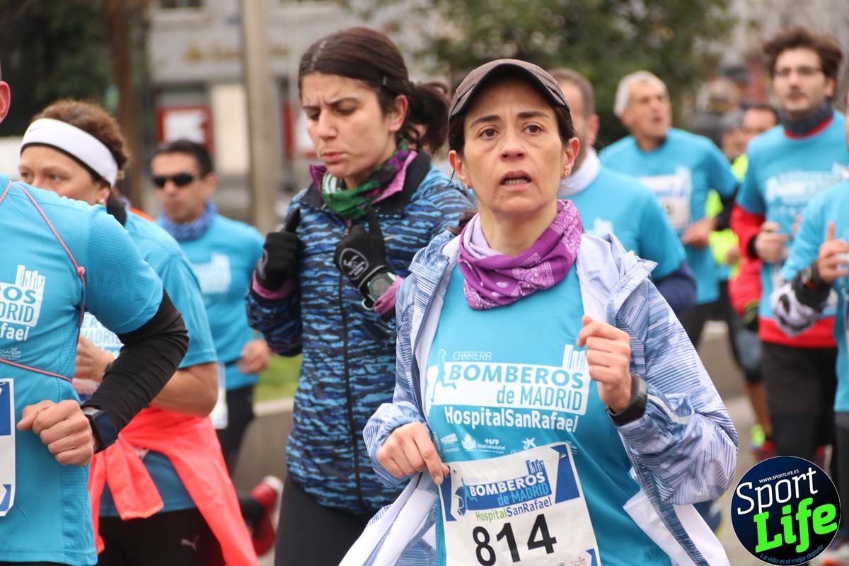Carrera Bomberos-Hospital San Rafael: fotos del paso por el km2