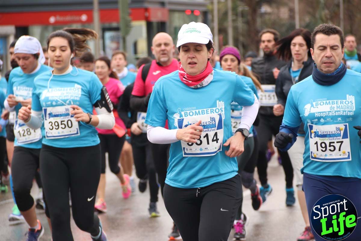 Carrera Bomberos-Hospital San Rafael: fotos del paso por el km2