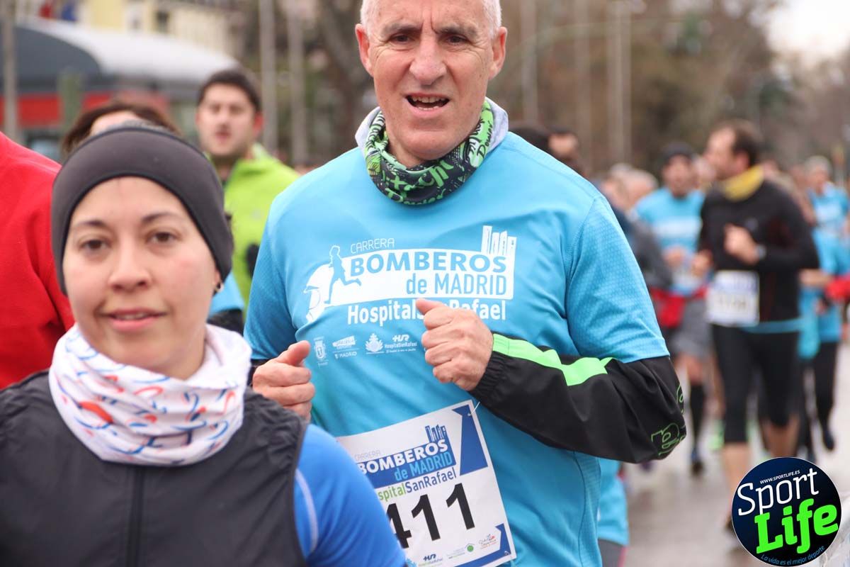 Carrera Bomberos-Hospital San Rafael: fotos del paso por el km2