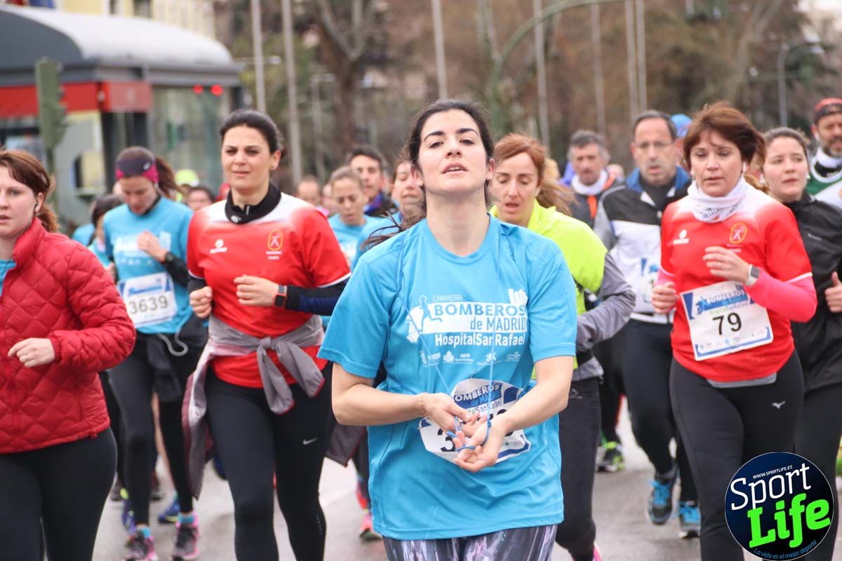 Carrera Bomberos-Hospital San Rafael: fotos del paso por el km2