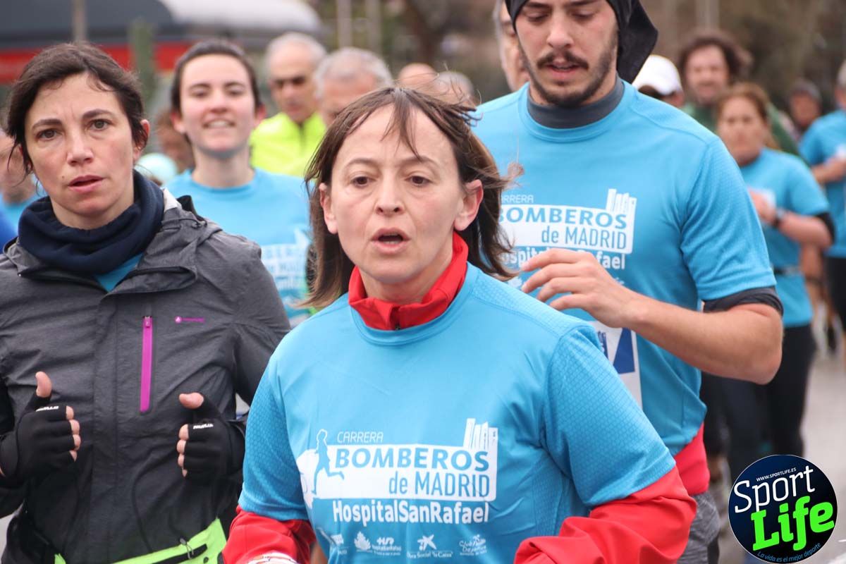 Carrera Bomberos-Hospital San Rafael: fotos del paso por el km2