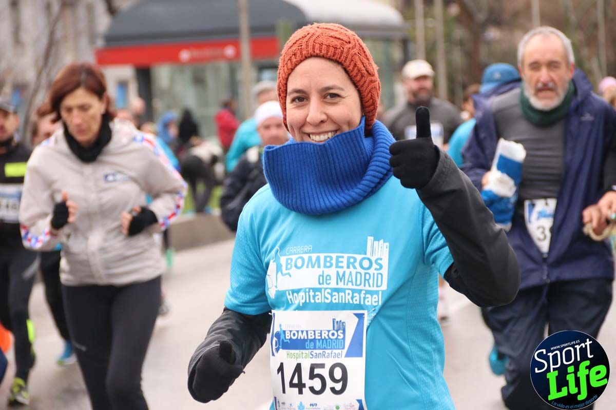 Carrera Bomberos-Hospital San Rafael: fotos del paso por el km2