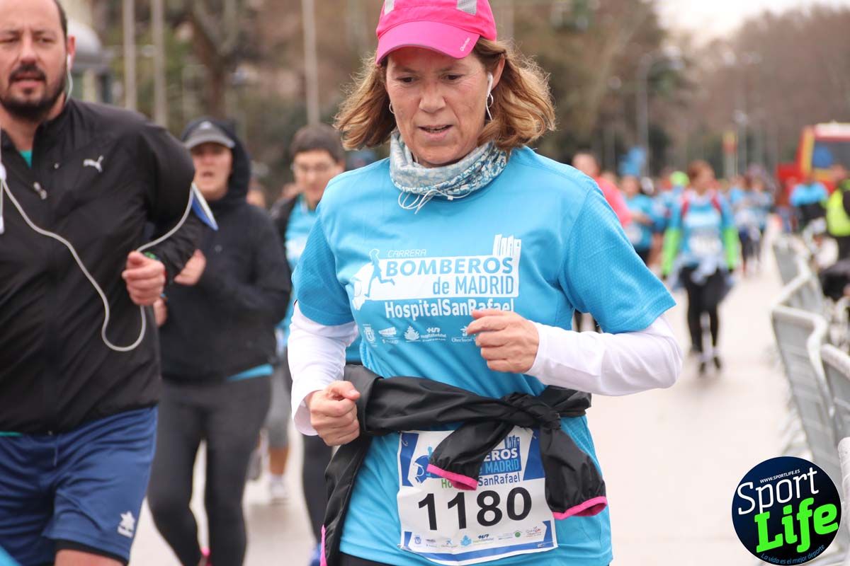 Carrera Bomberos-Hospital San Rafael: fotos del paso por el km2