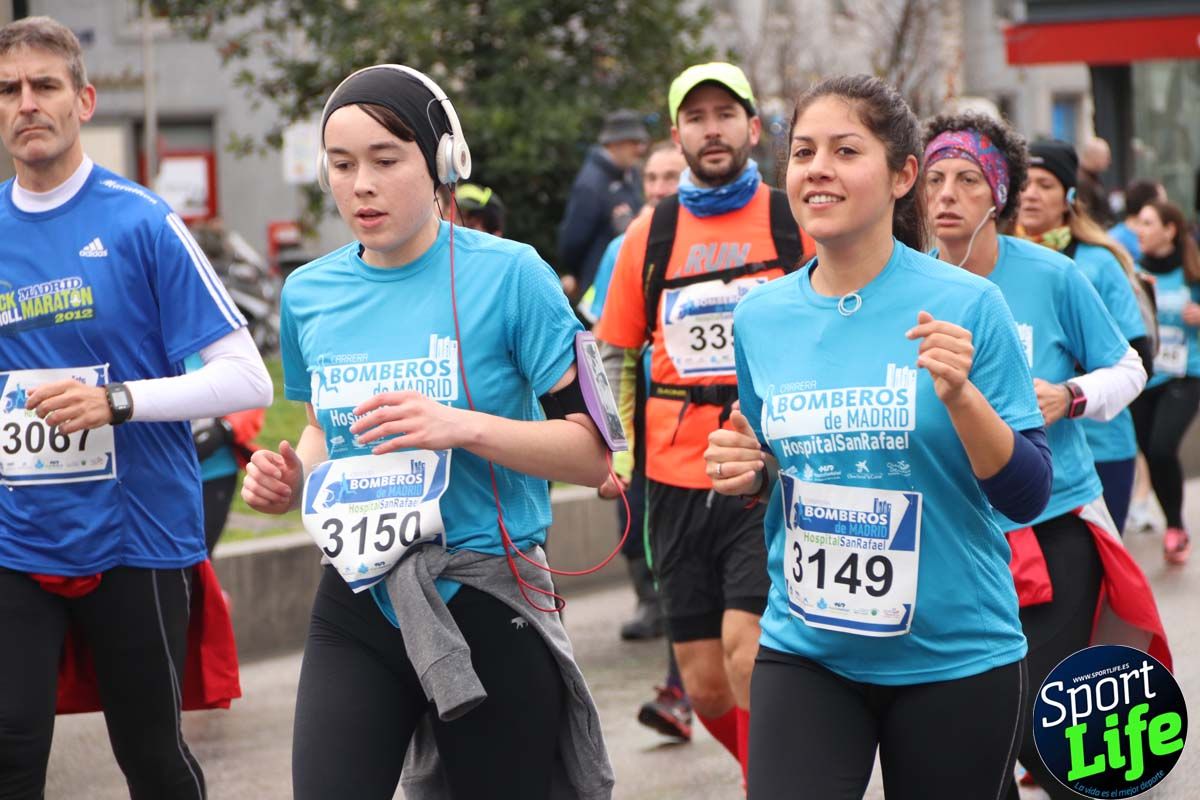 Carrera Bomberos-Hospital San Rafael: fotos del paso por el km2