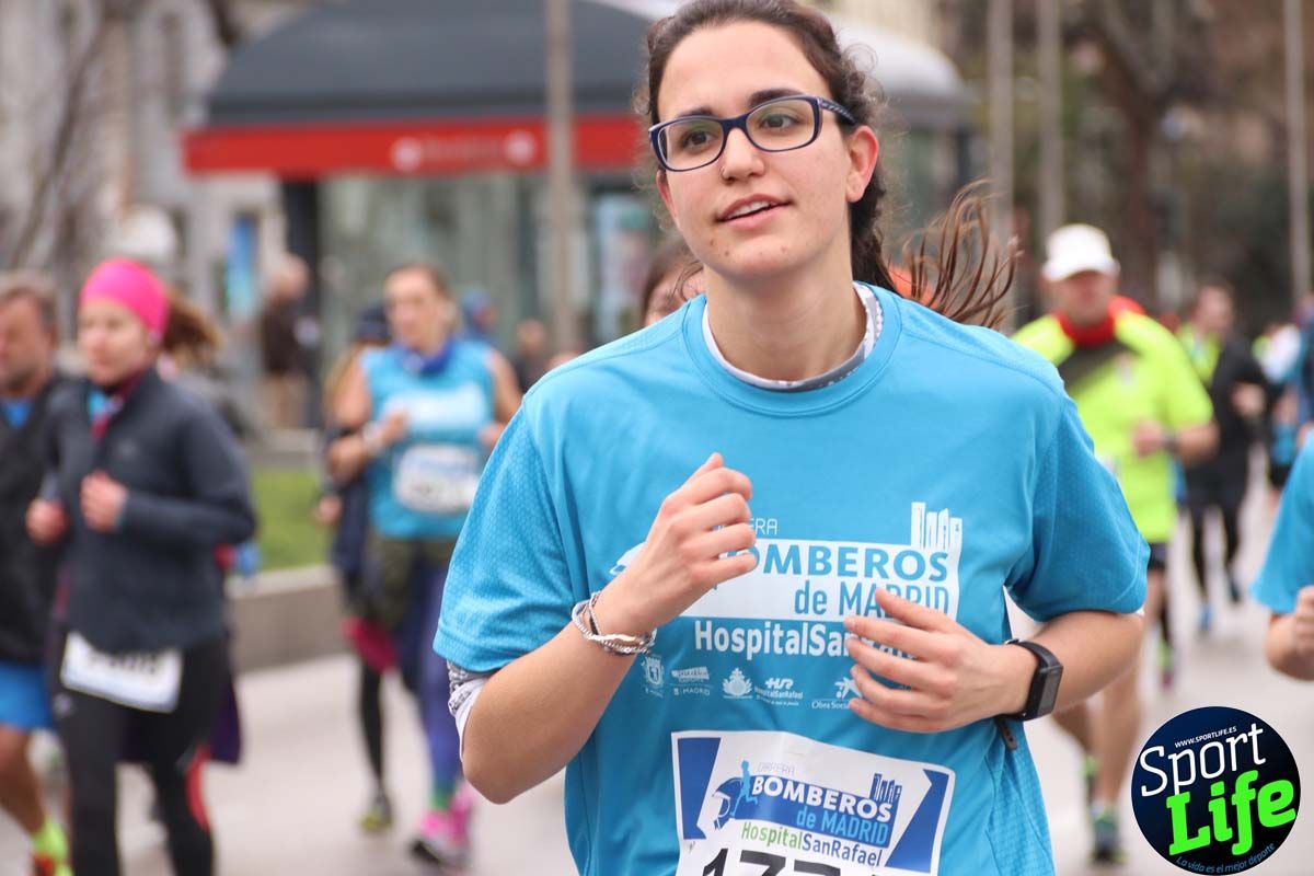 Carrera Bomberos-Hospital San Rafael: fotos del paso por el km2