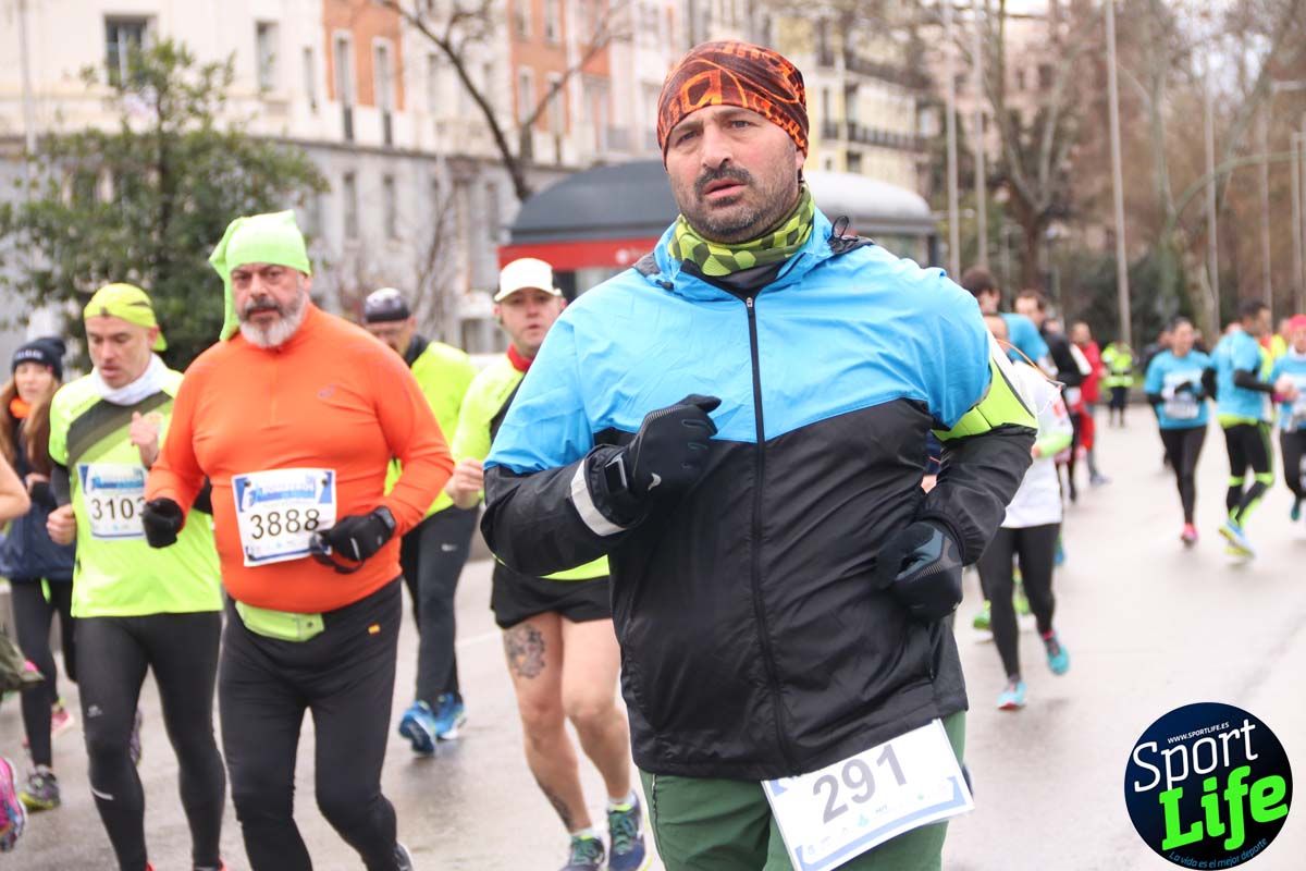 Carrera Bomberos-Hospital San Rafael: fotos del paso por el km2