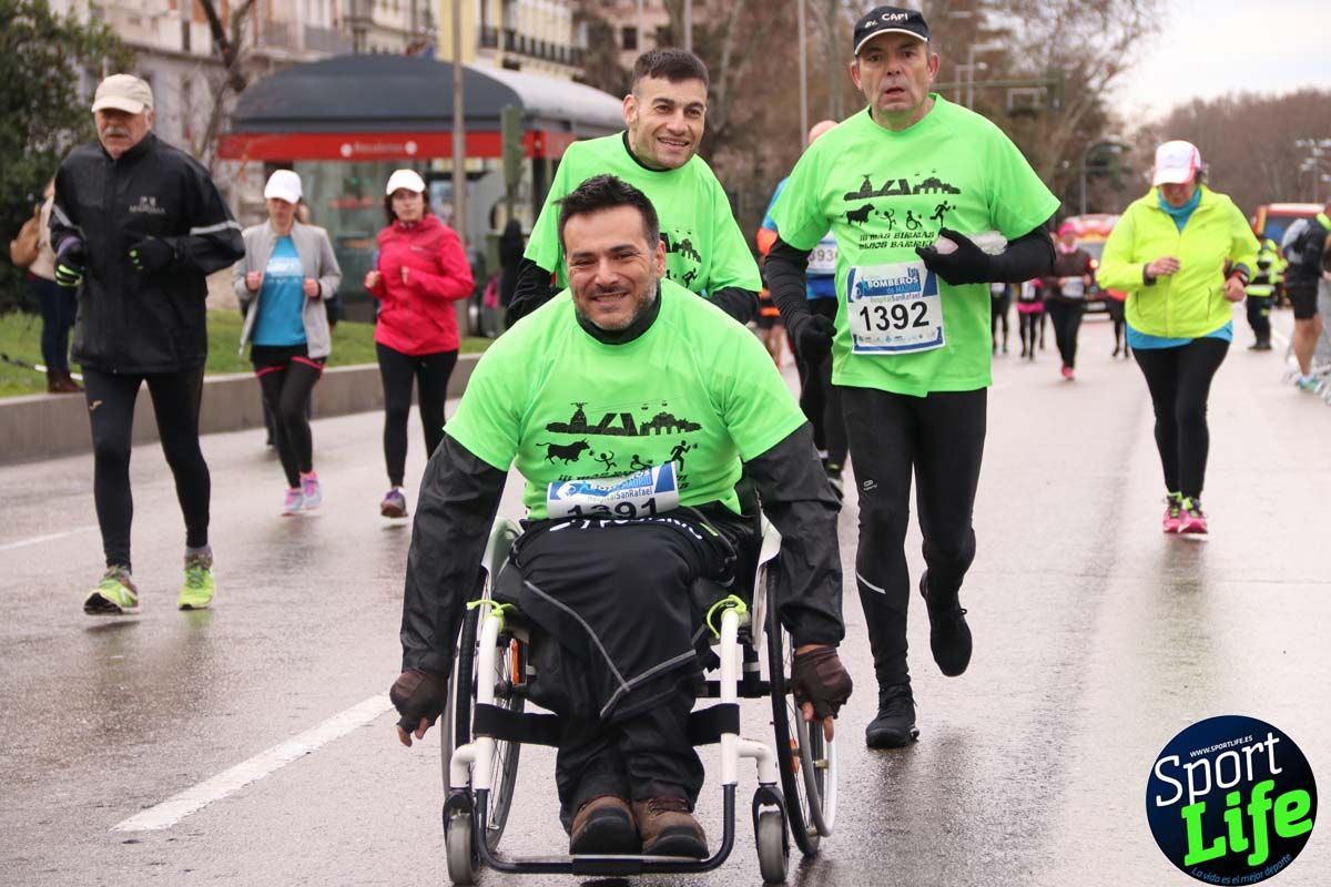 Carrera Bomberos-Hospital San Rafael: fotos del paso por el km2