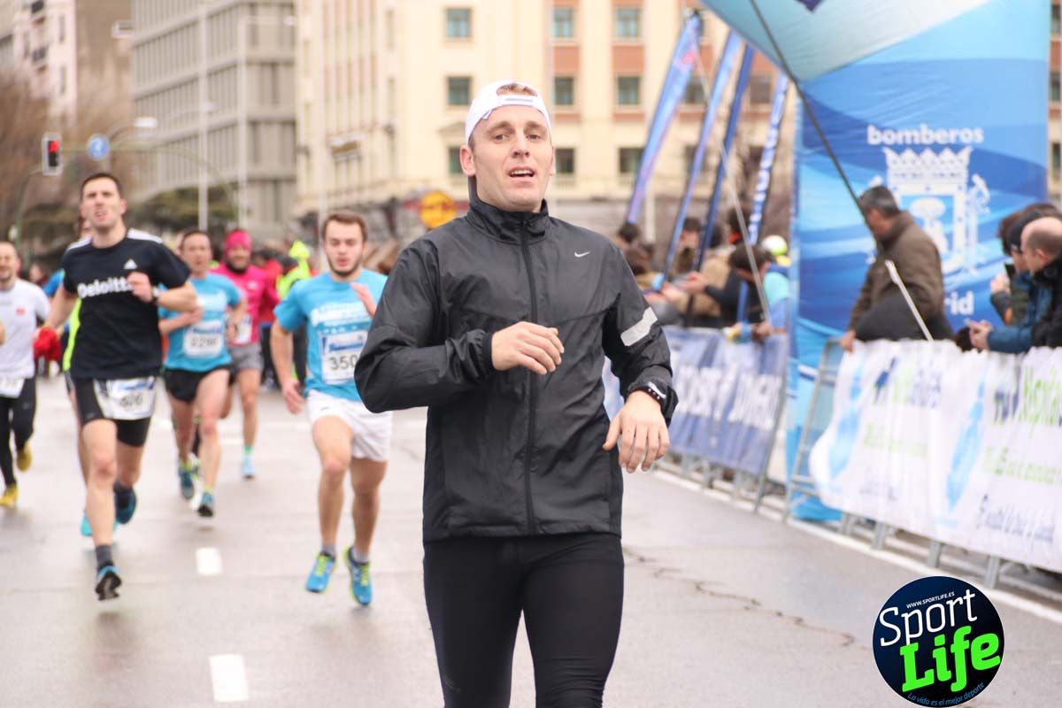 Carrera Bomberos Madrid-Hospital San Rafael meta 3, del minuto 39 al 44