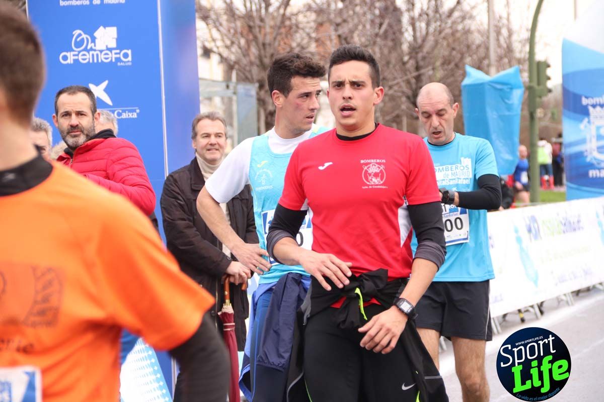 Carrera Bomberos Madrid-Hospital San Rafael meta 3, del minuto 39 al 44
