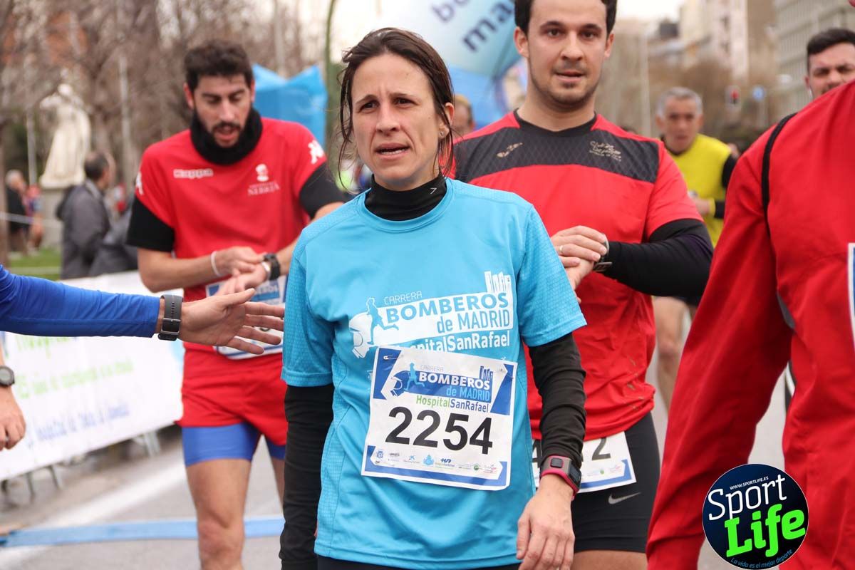 Carrera Bomberos Madrid-Hospital San Rafael meta 3, del minuto 39 al 44
