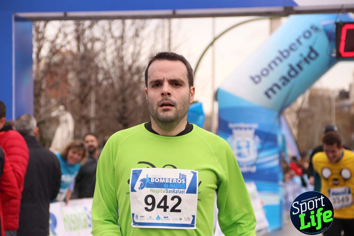 Carrera Bomberos Madrid-Hospital San Rafael meta 3, del minuto 39 al 44