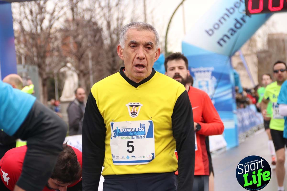 Carrera Bomberos Madrid-Hospital San Rafael meta 3, del minuto 39 al 44