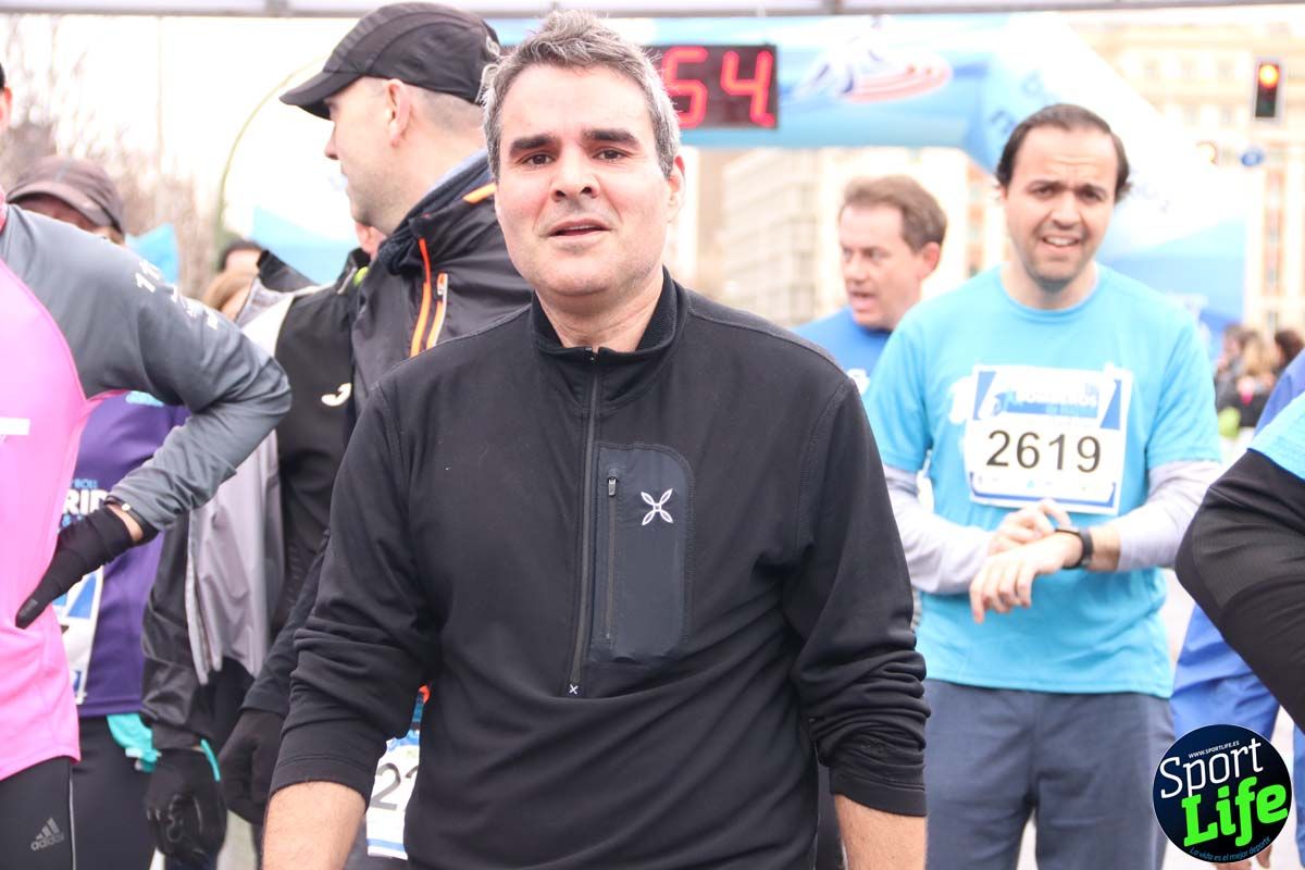 Carrera de Bomberos de Madrid-Hospital San Rafael meta 7, del minuto 55 a 1h