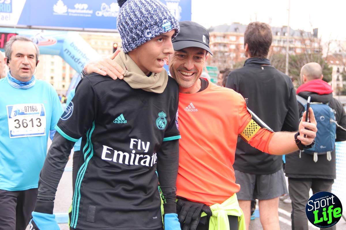 Carrera de Bomberos de Madrid-Hospital San Rafael meta 7, del minuto 55 a 1h