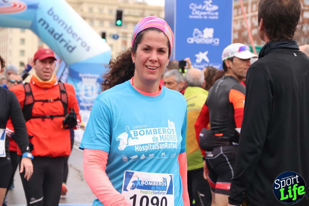 Carrera de Bomberos de Madrid-Hospital San Rafael meta 7, del minuto 55 a 1h