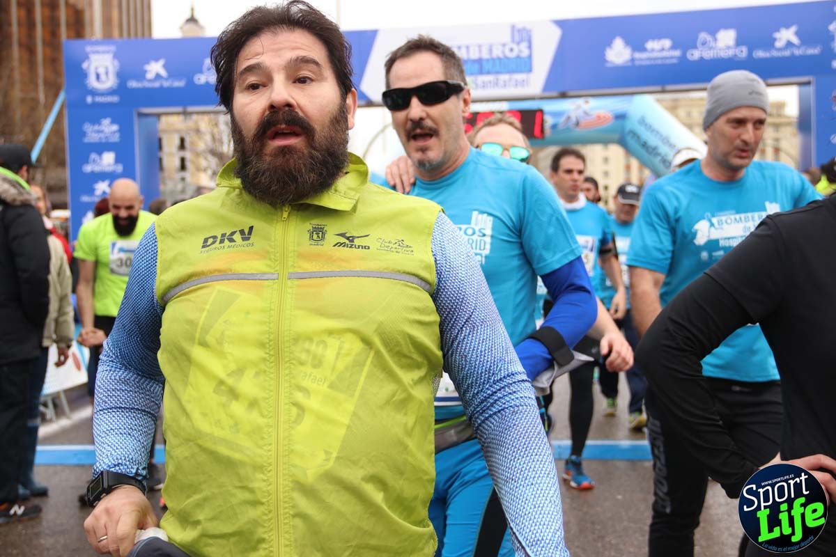 Carrera de Bomberos de Madrid-Hospital San Rafael meta 7, del minuto 55 a 1h
