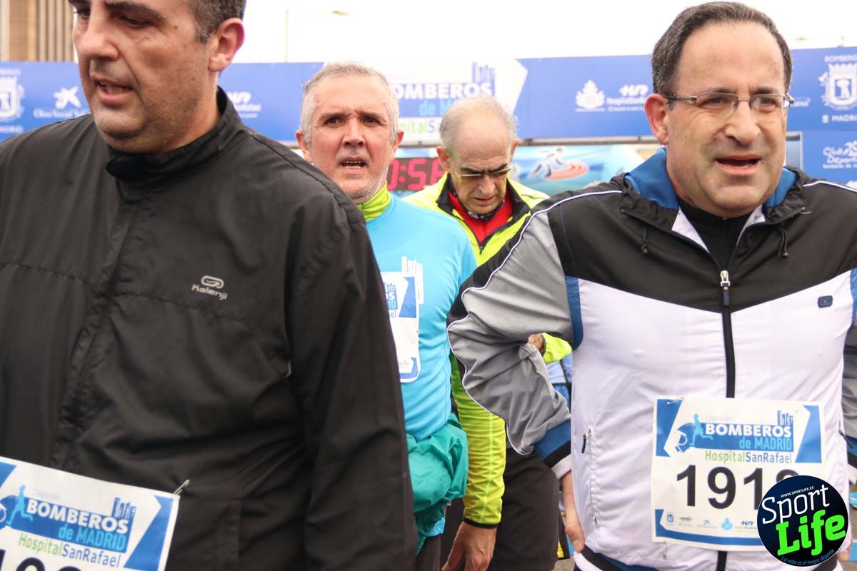 Carrera de Bomberos de Madrid-Hospital San Rafael meta 7, del minuto 55 a 1h