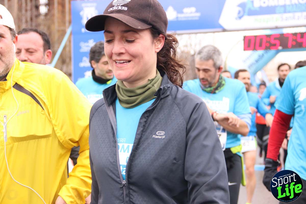 Carrera de Bomberos de Madrid-Hospital San Rafael meta 7, del minuto 55 a 1h