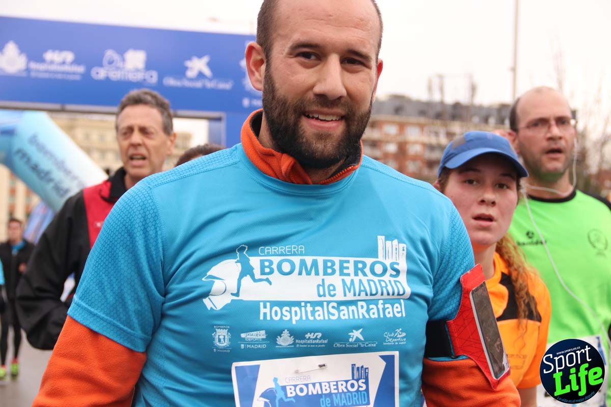 Carrera de Bomberos de Madrid-Hospital San Rafael meta 7, del minuto 55 a 1h
