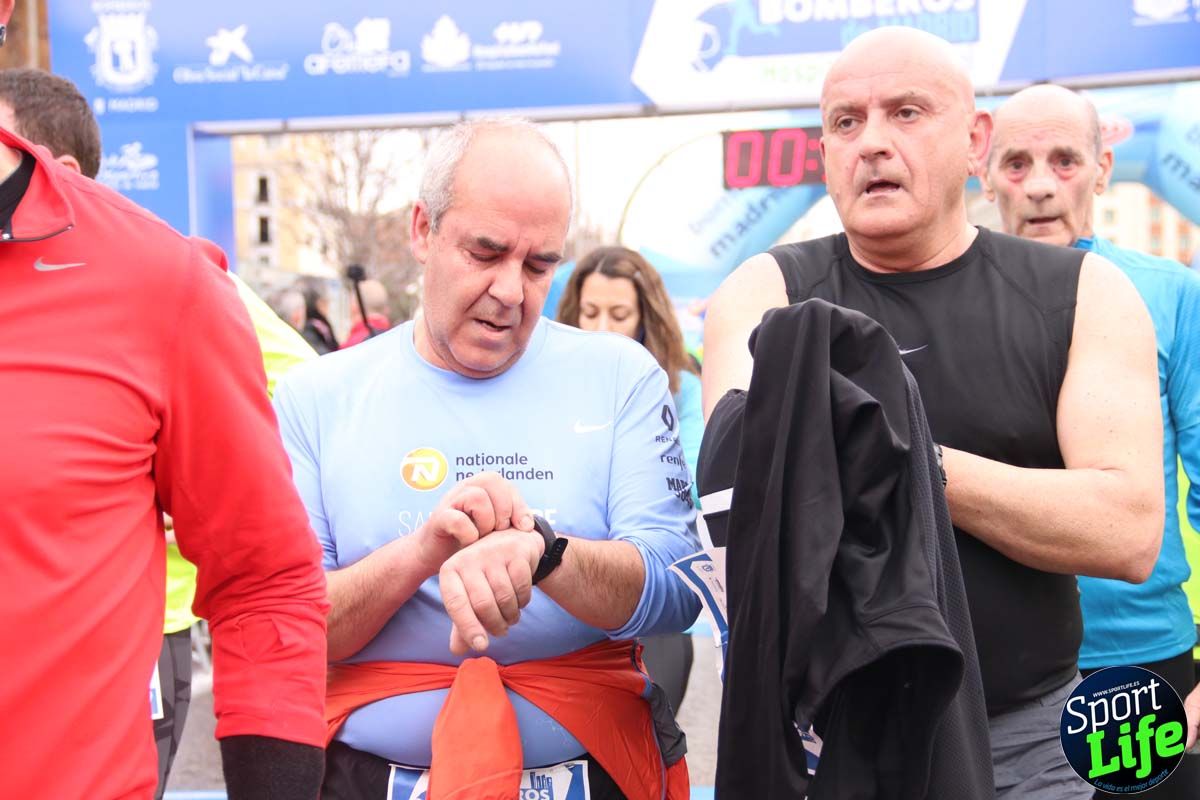 Carrera de Bomberos de Madrid-Hospital San Rafael meta 7, del minuto 55 a 1h