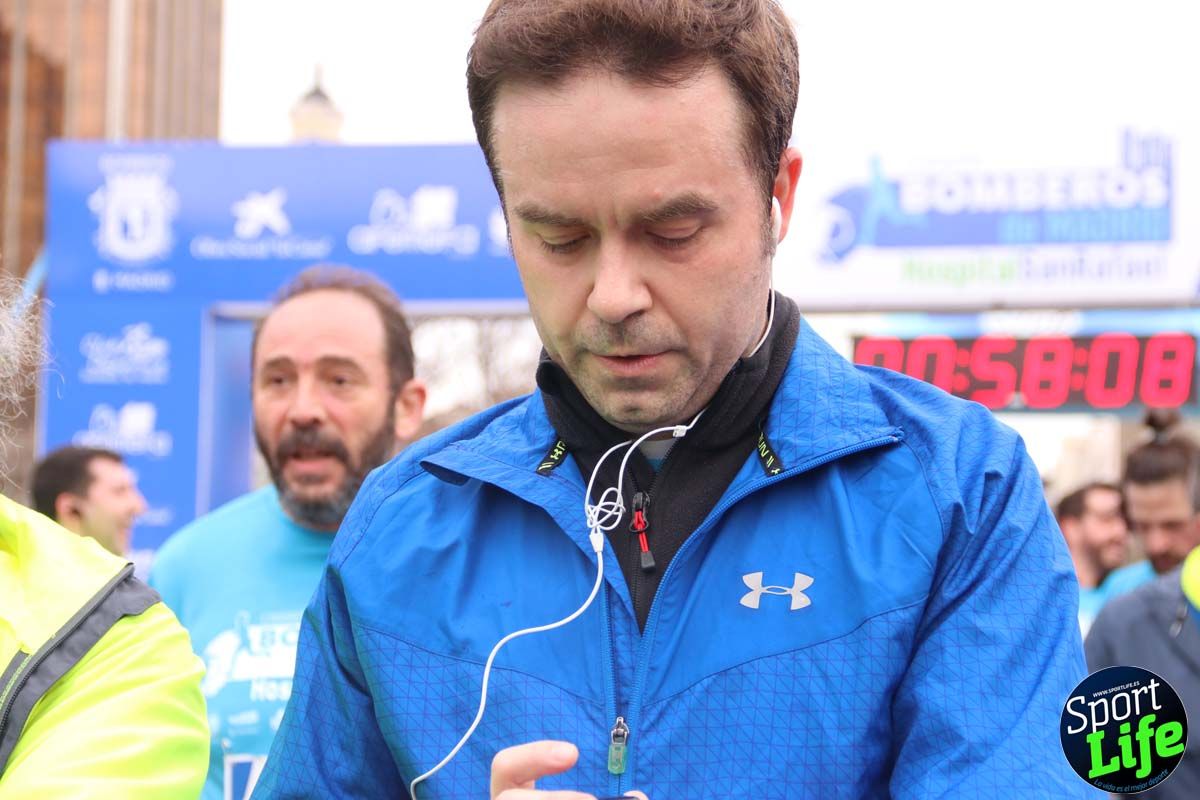 Carrera de Bomberos de Madrid-Hospital San Rafael meta 7, del minuto 55 a 1h
