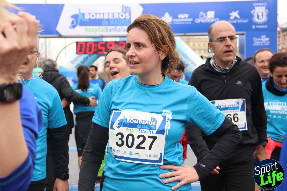Carrera de Bomberos de Madrid-Hospital San Rafael meta 7, del minuto 55 a 1h