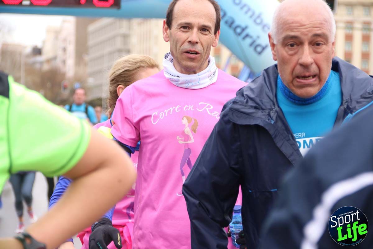 Carrera de Bomberos de Madrid-Hospital San Rafael meta 7, del minuto 55 a 1h