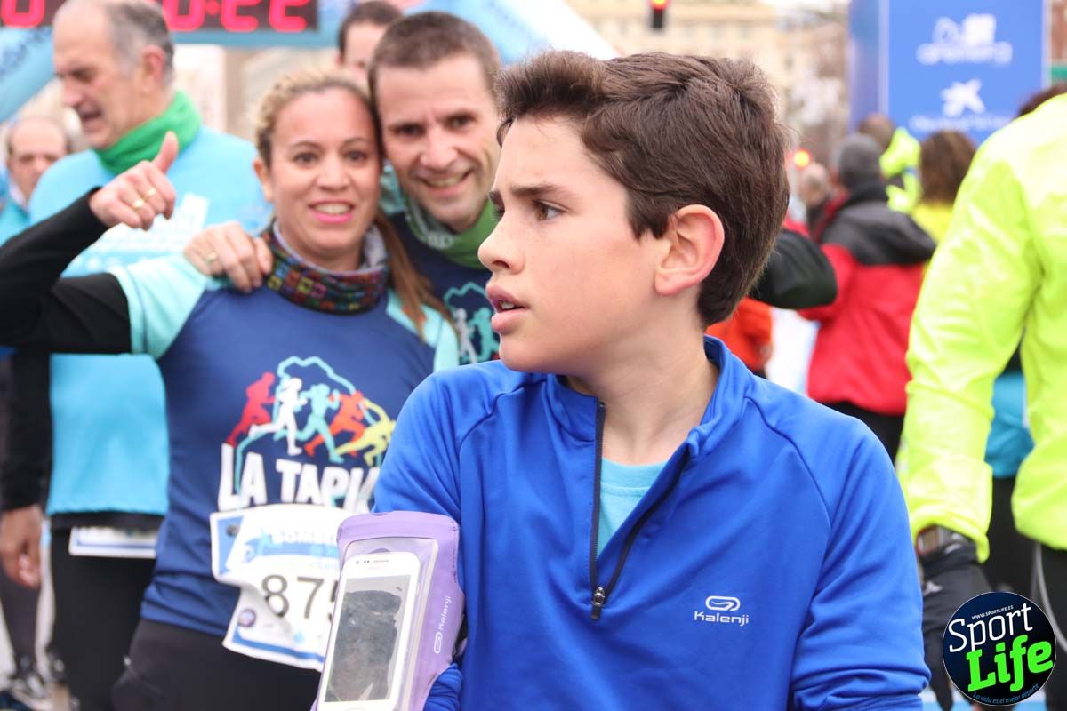 Carrera de Bomberos de Madrid-Hospital San Rafael meta 7, del minuto 55 a 1h