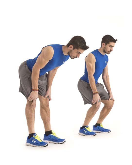 Circuito de calentamiento previo al entrenamiento de fuerza