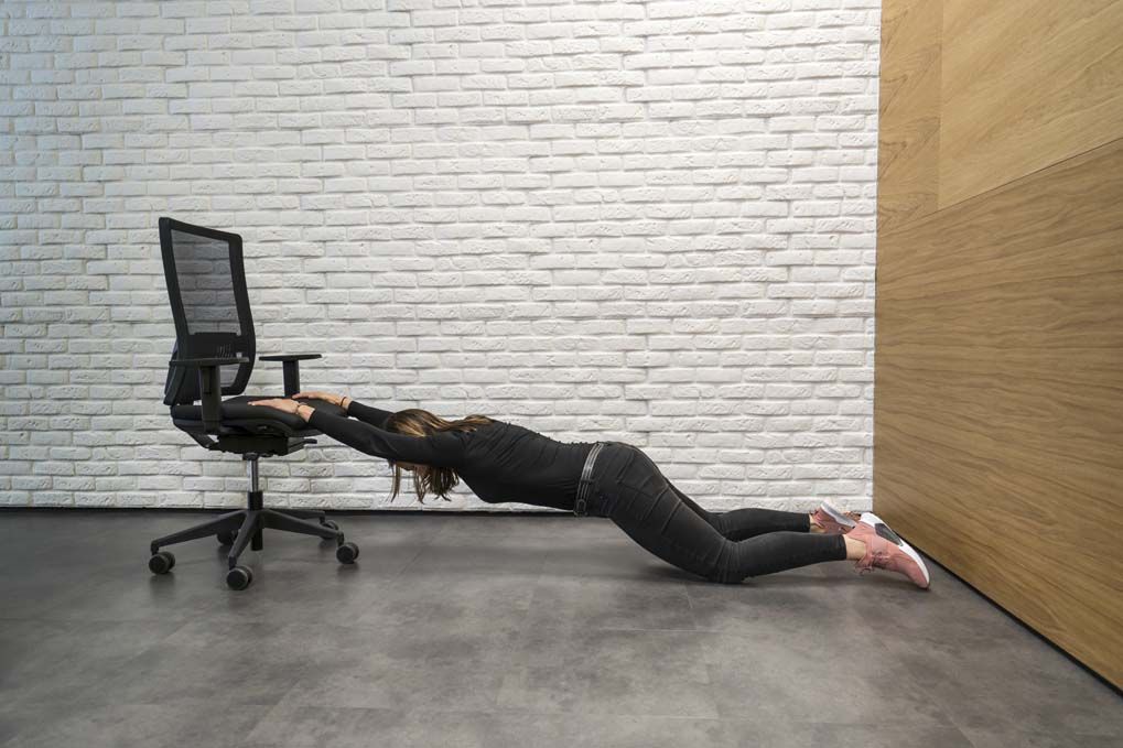 El circuito para entrenar en la oficina