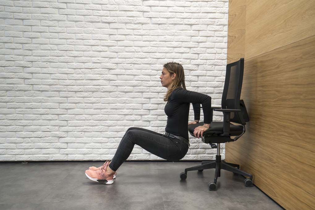 El circuito para entrenar en la oficina
