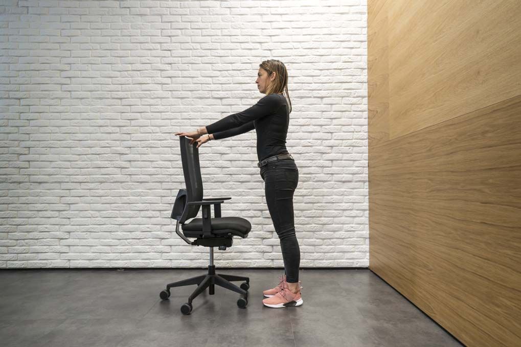 El circuito para entrenar en la oficina