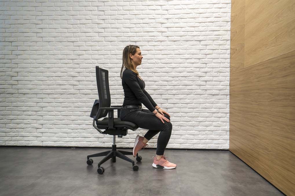 El circuito para entrenar en la oficina