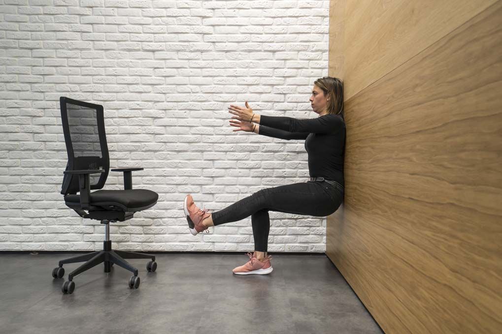 El circuito para entrenar en la oficina