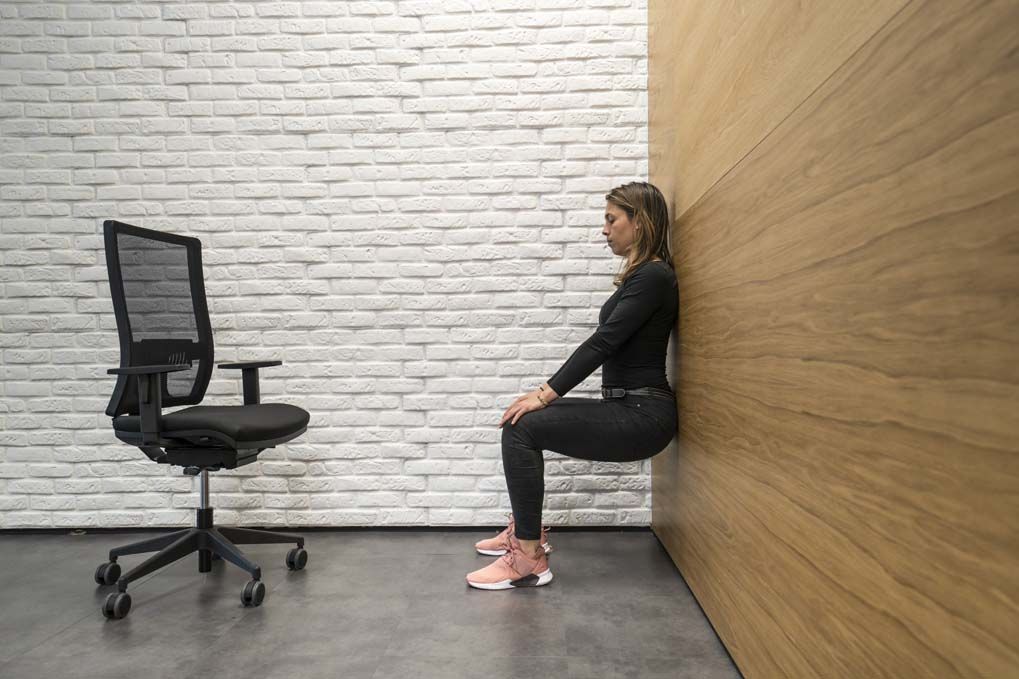 El circuito para entrenar en la oficina