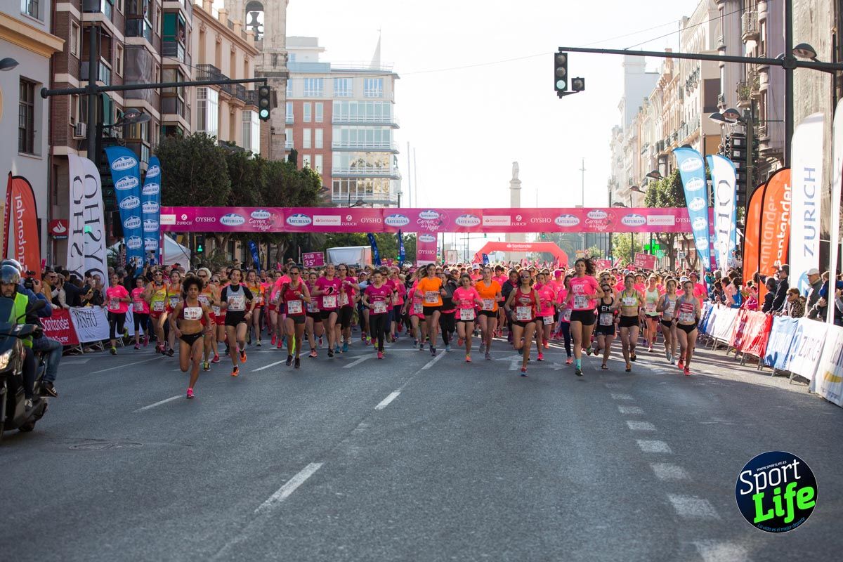 Carrera de la mujer Valencia 2018_ambiente salida