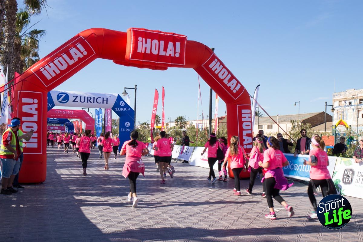 Carrera de la mujer Valencia 2018_ambiente salida