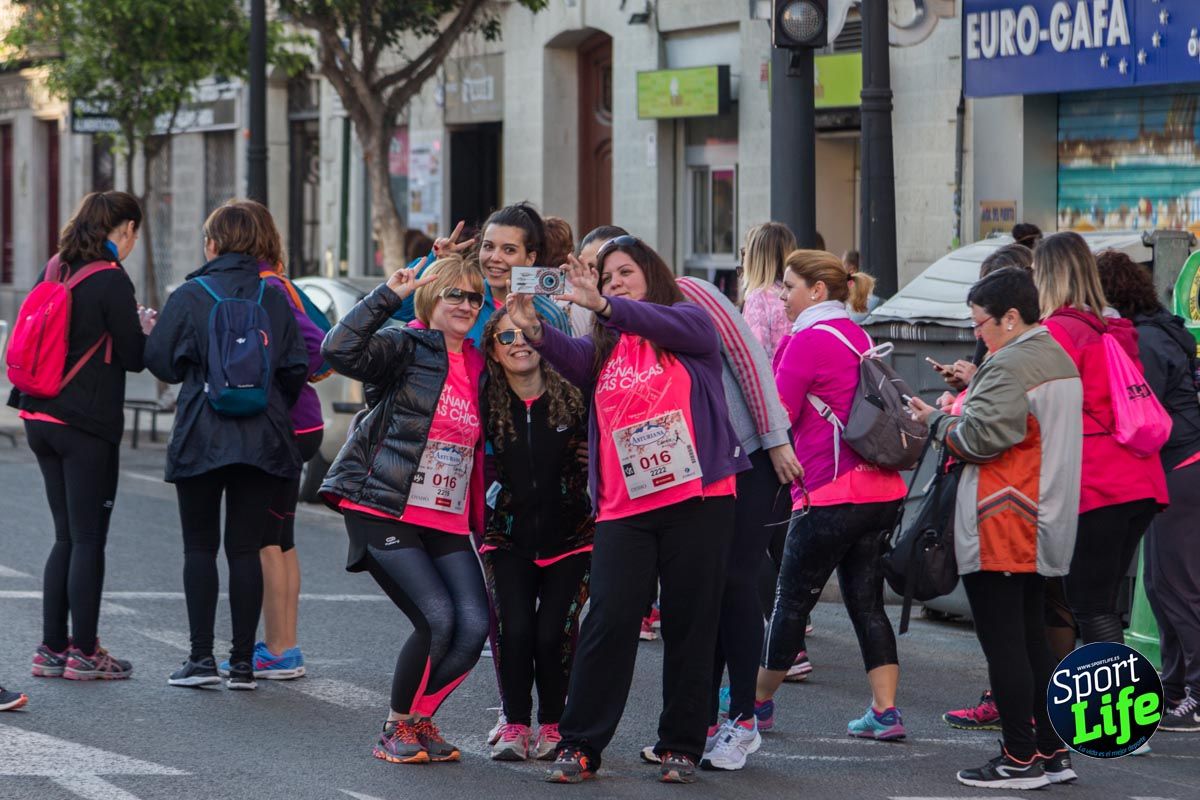 Carrera de la mujer Valencia 2018_ambiente salida
