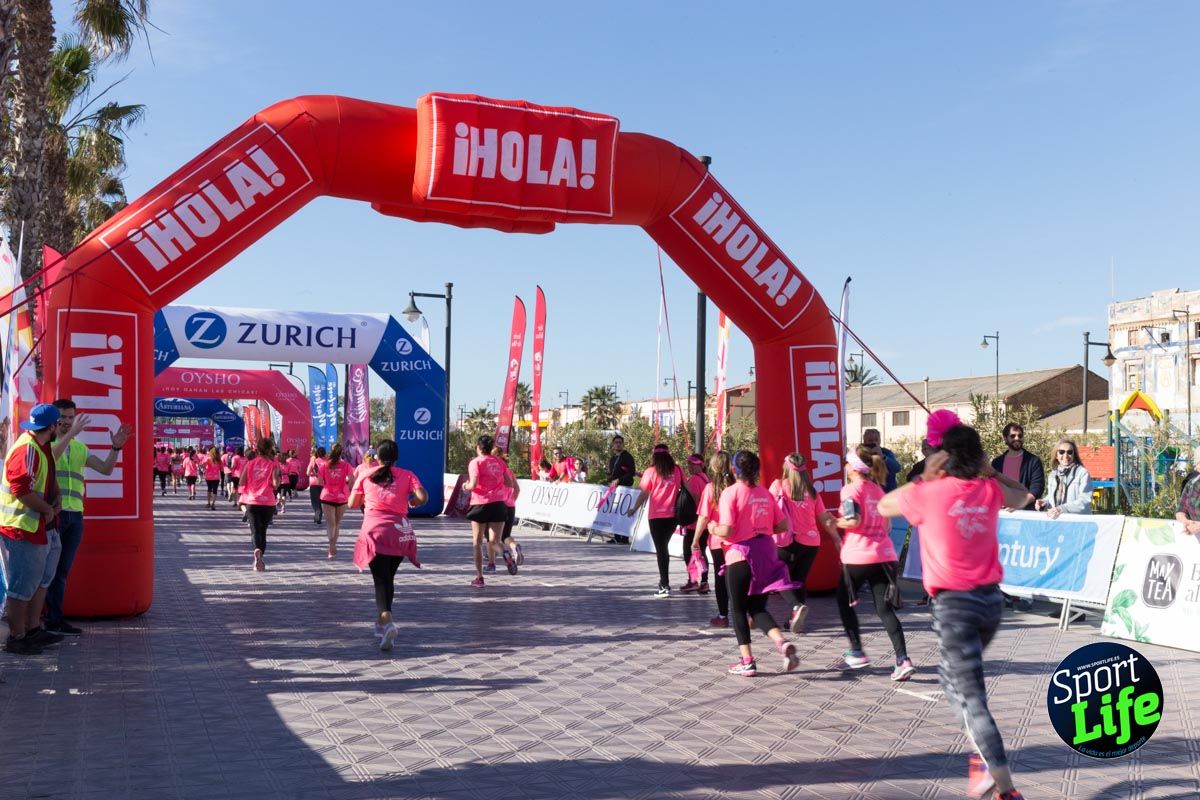Carrera de la mujer Valencia 2018_ambiente salida