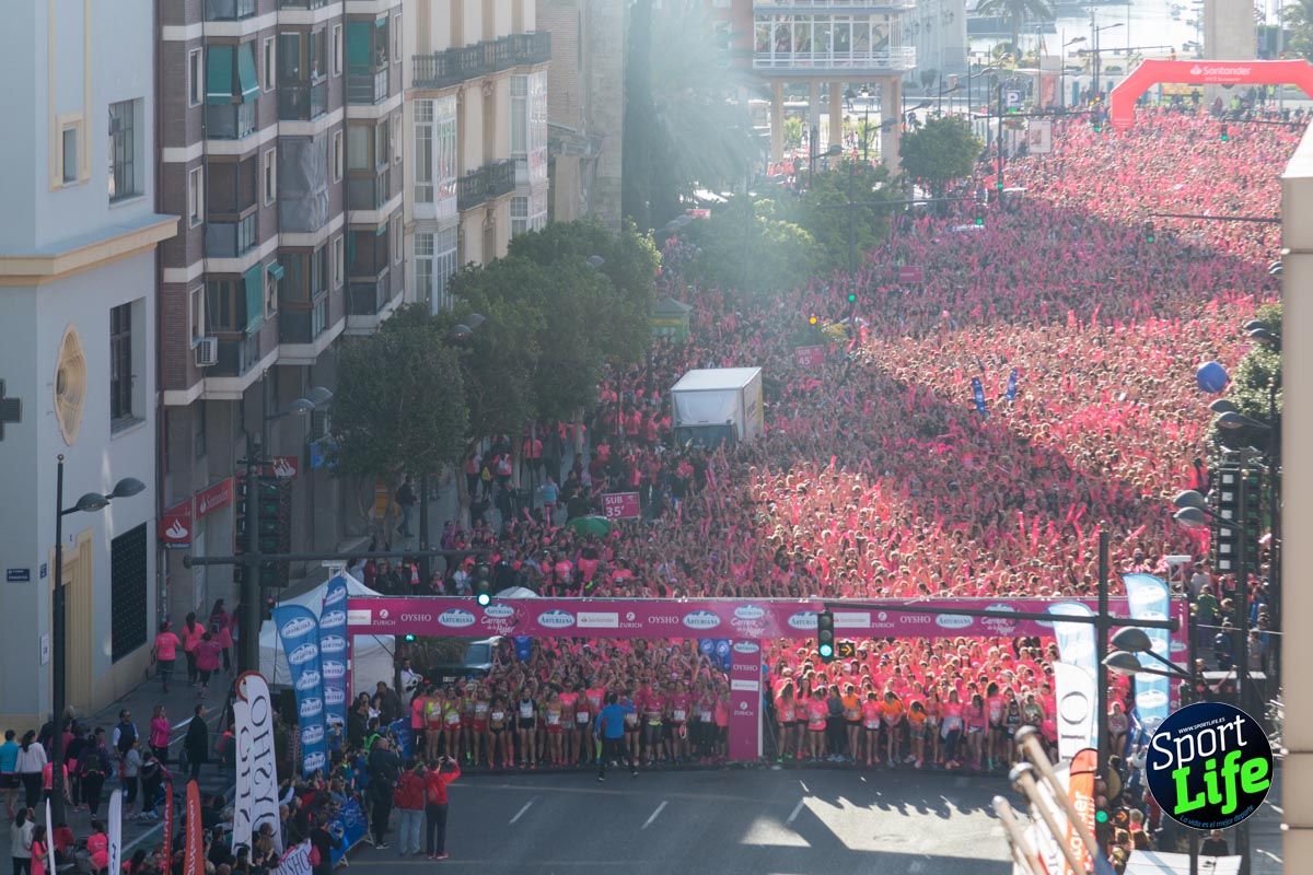 Carrera de la mujer Valencia 2018_ambiente salida