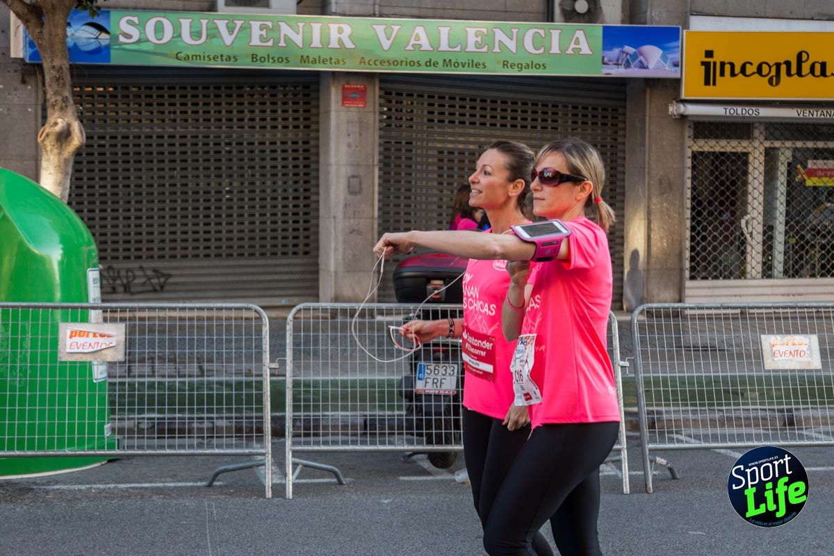 Carrera de la mujer Valencia 2018_ambiente salida