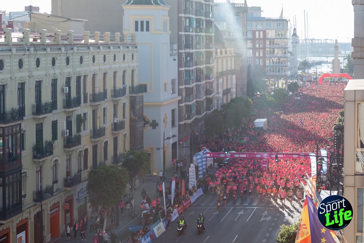 Carrera de la mujer Valencia 2018_ambiente salida