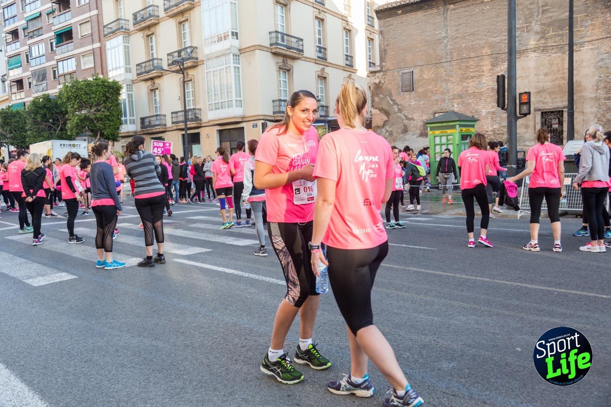 Carrera de la mujer Valencia 2018_ambiente salida